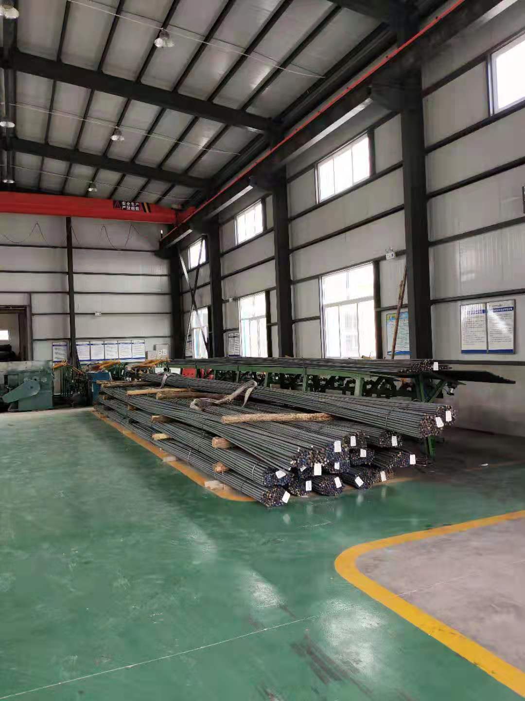 全自動螺紋鋼錨桿生產線